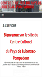 Mobile Screenshot of lubersac-auvezere.fr