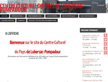 Tablet Screenshot of lubersac-auvezere.fr